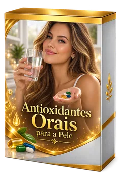 Capa do material Antioxidantes Orais para a Pele